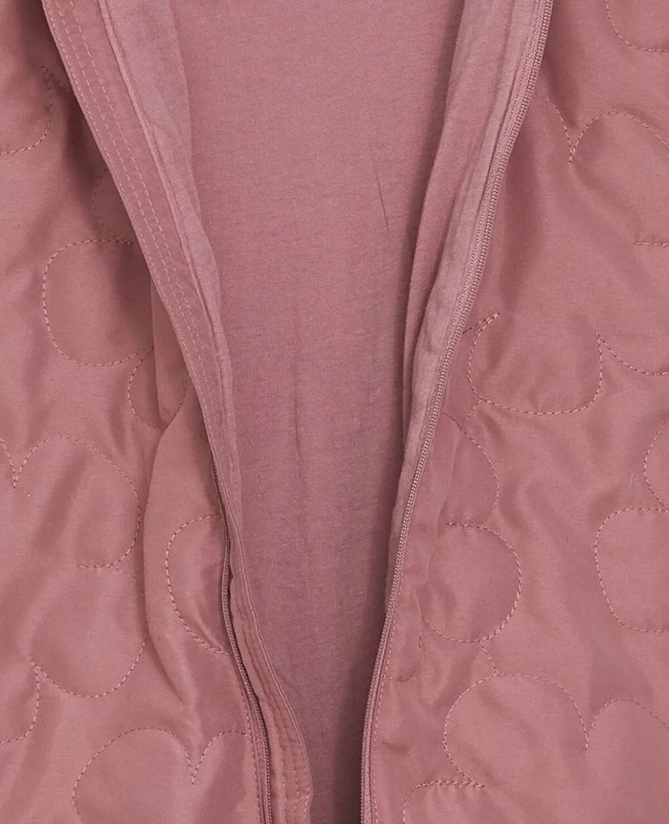 Lc waikiki Kız Bebek Kapüşonlu Pembe astronot mont - Görsel 2