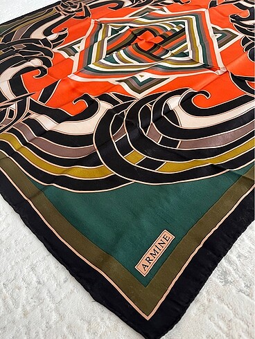 Armine ipek eşarp - Görsel 5