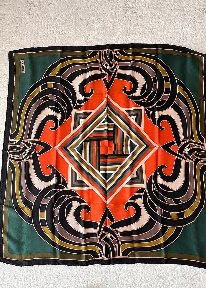 Armine ipek eşarp - Görsel 2