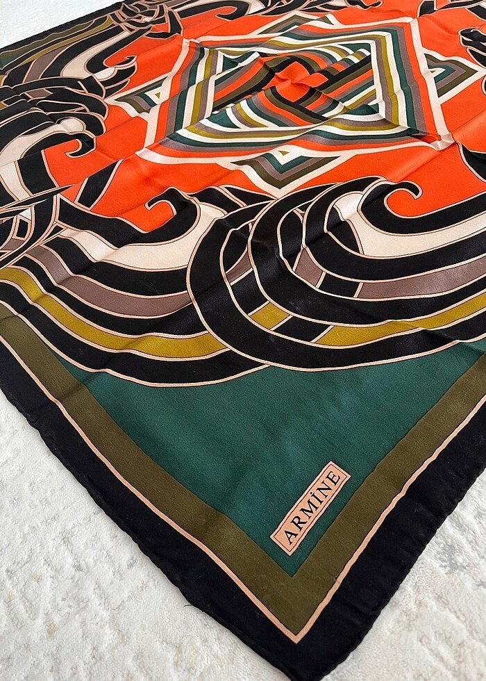 Armine ipek eşarp - Görsel 5