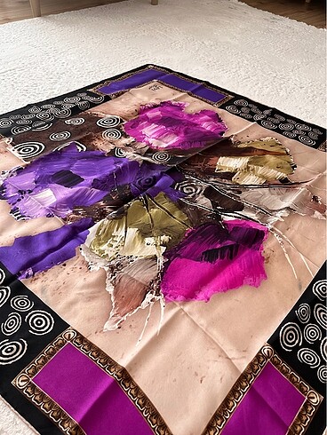 Levidor ipek eşarp - Görsel 5