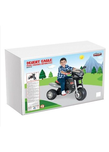 Pilsan Siyah Pedallı Çocuk Üç Tekerlekli Bisiklet