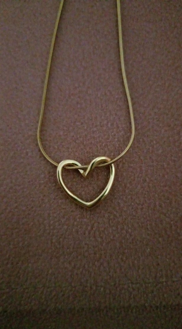 Altın Renkli Zincir Detaylı Minimalist Kadın Kolye - Görsel 3