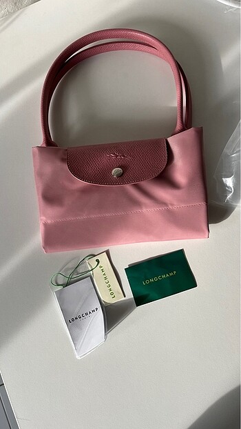 Longchamp pembe L çanta