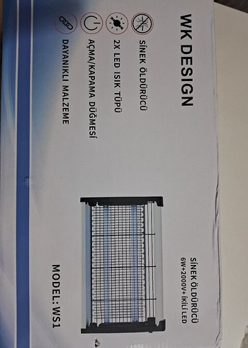 Sıfır üründür
Mor Renk Elektrikli Sivrisinek Öldürücü Lamba - Görsel 5