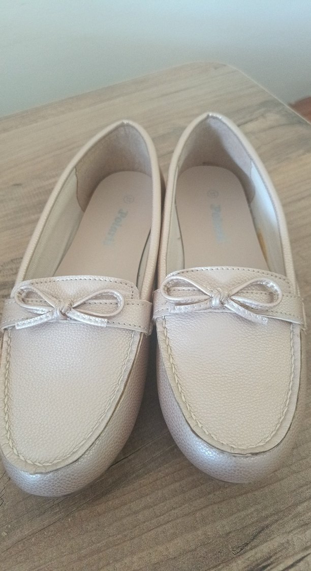 Bej Renk Kadın Polari Dolgu Topuklu Terlik - Görsel 2