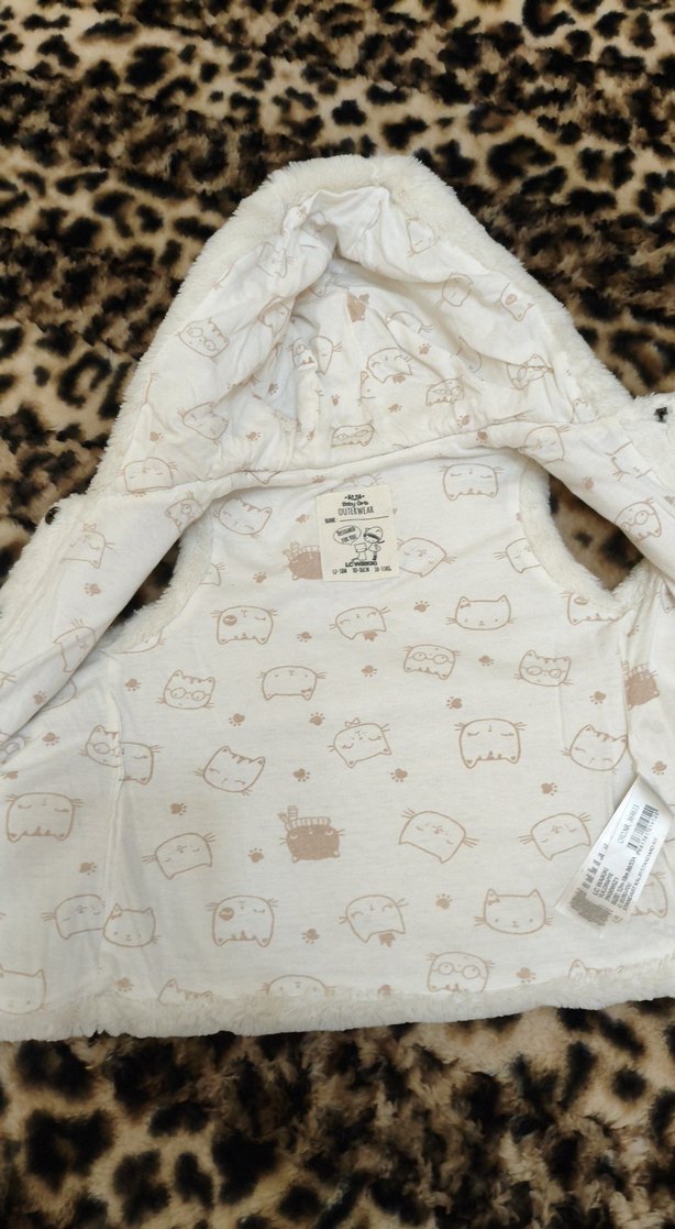 Kız Çocuk Kürklü Yelek - Görsel 2