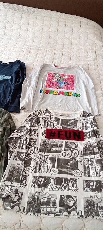 9 Yaş Beden Çocuk sweatleri markalı zara