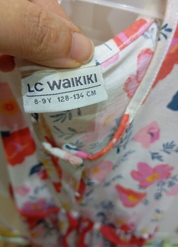 8 Yaş Beden çeşitli Renk LCW elbise