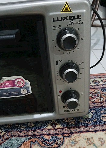 Luxell Luxell Gri Mini Fırın