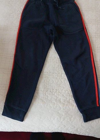 Erkek Koyu Mavi Dar Kesim Eşofman Altı - Görsel 2