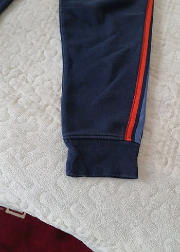 Erkek Koyu Mavi Dar Kesim Eşofman Altı - Görsel 4