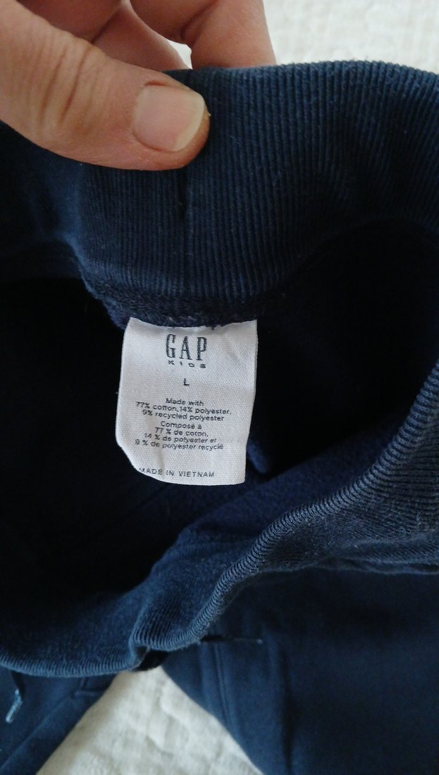 Erkek Koyu Mavi Dar Kesim Eşofman Altı - Görsel 5