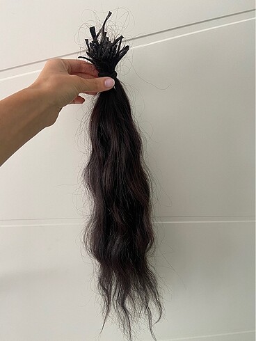 Kaynak doğal saç 50 cm