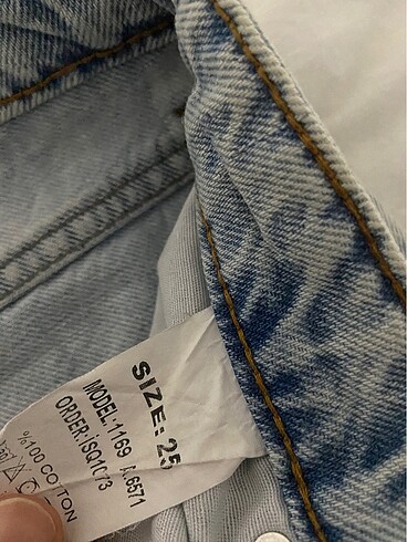 36 Beden mavi Renk Jean Pantalon