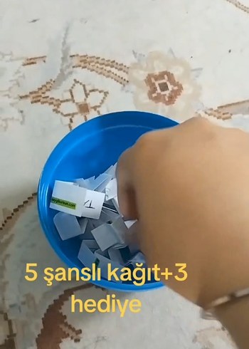 Diğer 5 şanslı kağıt