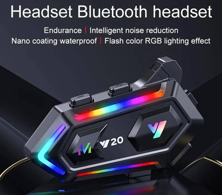 Y20 İntercom Motosiklet Kask Kulaklığı - Görsel 4