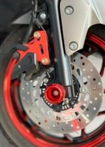 Beden Renk Universal Motosiklet Aks Koruma Takozu Cnc
