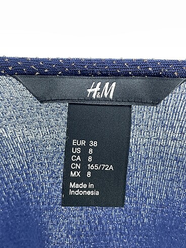 38 Beden lacivert Renk H&M Askılı %70 İndirimli.