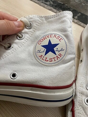 37 Beden beyaz Renk Orijinal converse