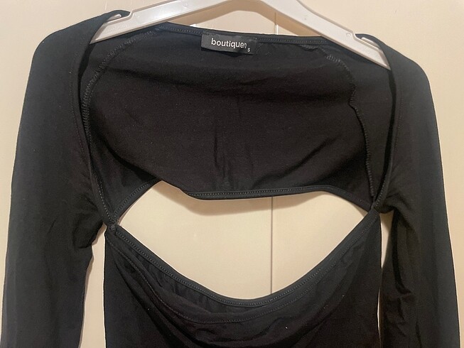 s Beden Siyah crop