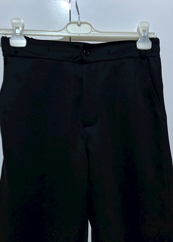 Siyah rahat pantolon siyah kadın pantolon - Görsel 2