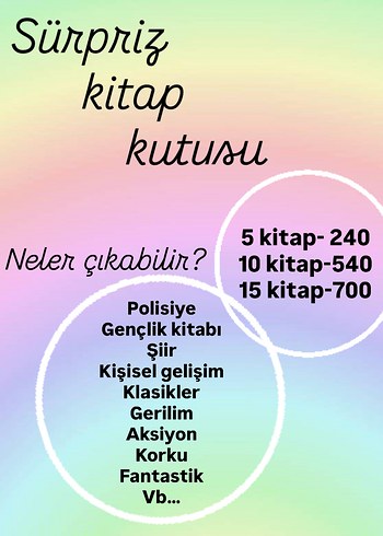 Sürpriz kitap kutusu