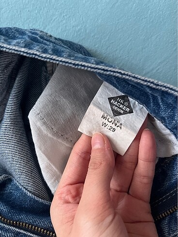 29 Beden Mavi kot pantolon