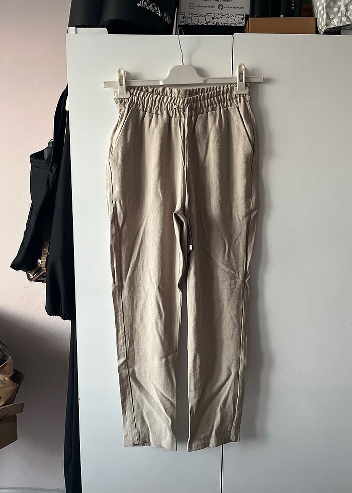 Kumaş pantolon havuç kumaş pantolon - Görsel 4