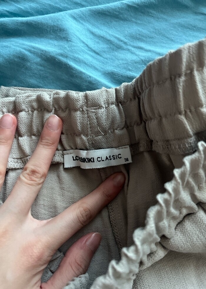 Kumaş pantolon havuç kumaş pantolon - Görsel 3