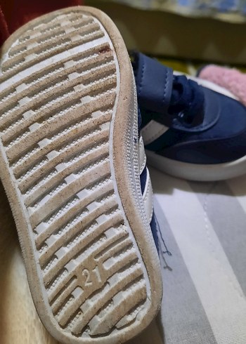 Mavi Erkek Çocuk Spor Ayakkabı Velcro - Görsel 3