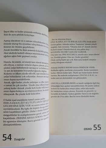  Beden Renk Duygular: Öfke, Kıskançlık ve Korkunun Ötesi - Osho