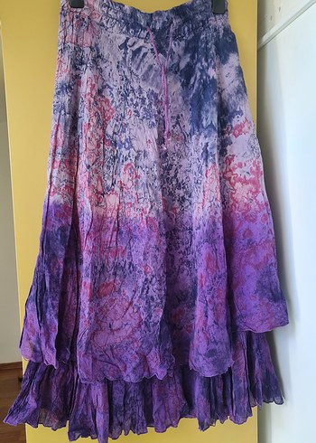 Mor Uzun Bohem Etek Free People Zara Mango