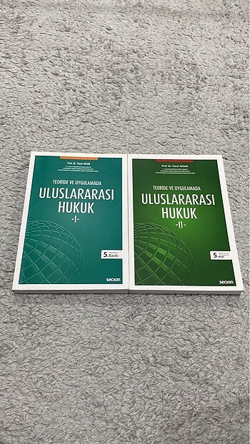 Uluslararası hukuk I-II Yusuf aksar