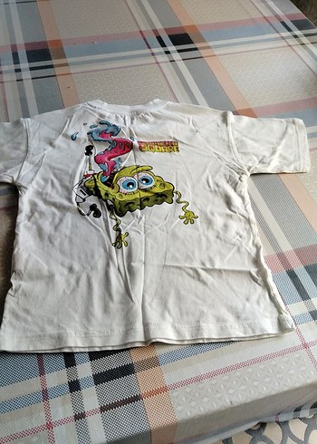 Renkli Baskılı Pamuklu Erkek Tişört