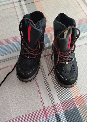 Decathlon Gri Erkek Çocuk Spor Botlar Velcro