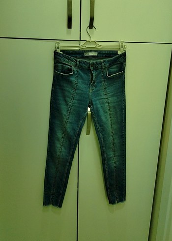 Gri Mavi Kadın Denim Pantolon kot yeni bir kaç defa giydim