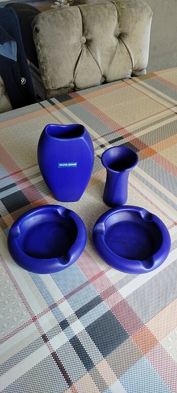 2 tane vazo küçük birlikte haldun seramik - Görsel 2