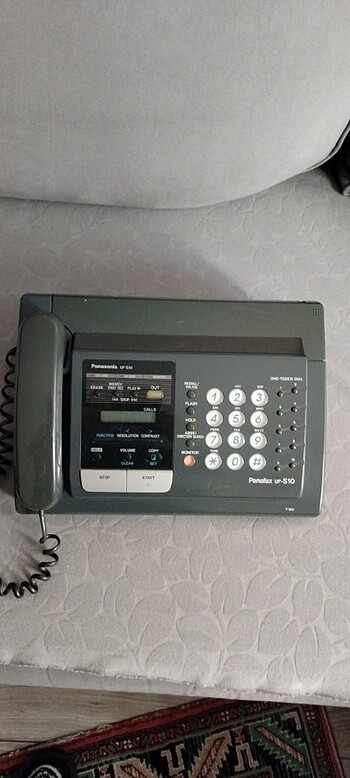 Faks marka panasonc aynı zaman telefon kablosu yok bakıcam