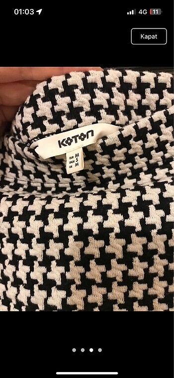 m Beden Koton kazayağı etek