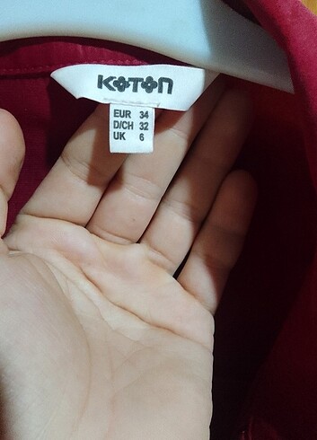34 Beden Koton gomlek