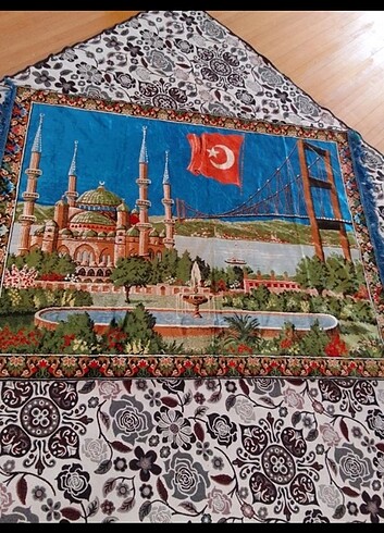 Antika vintage nostalji duvar halısı 