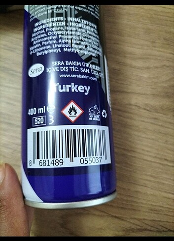  Beden Saç spreyi 