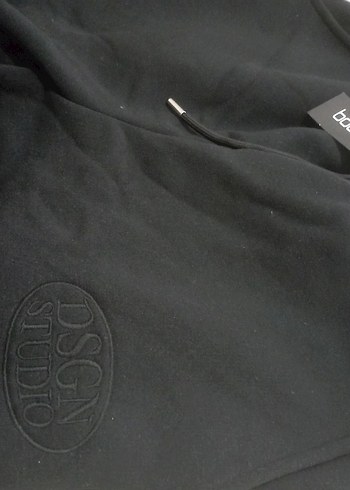 Siyah Rahat Kesim Eşofman Altı - Görsel 2