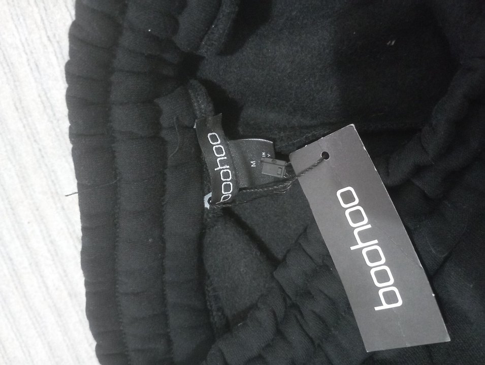 Siyah Rahat Kesim Eşofman Altı - Görsel 3