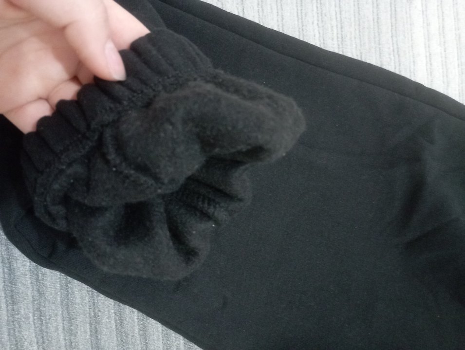 Siyah Rahat Kesim Eşofman Altı - Görsel 4