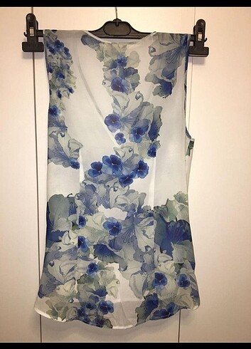 H&M Çiçekli şifon bluz