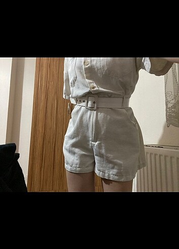 Zara Zara şort tulum bej