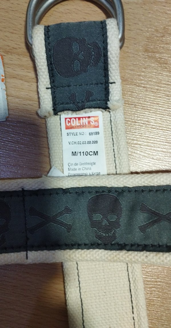 Gri Spor Tarzı Kemer - Görsel 3