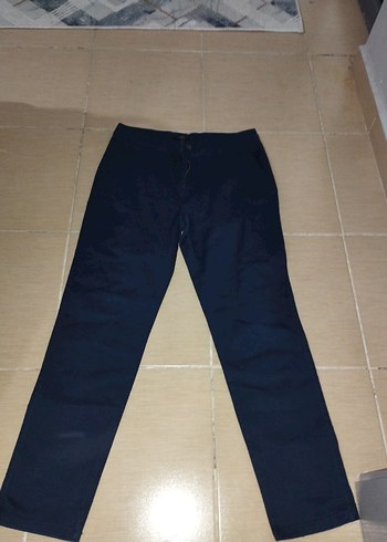 Collezione Koyu Lacivert Duz Kesim Pantolon